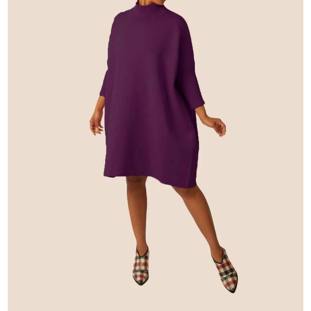 NEW KERISMA aja dress in purple wine